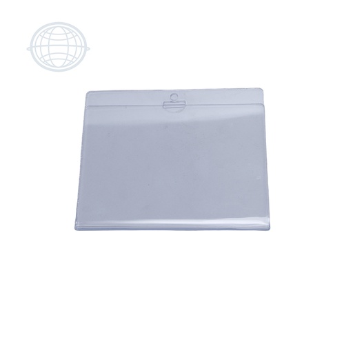 [ACRIH3-TR-SM] Porta Credencial Rígido Horizontal Grande