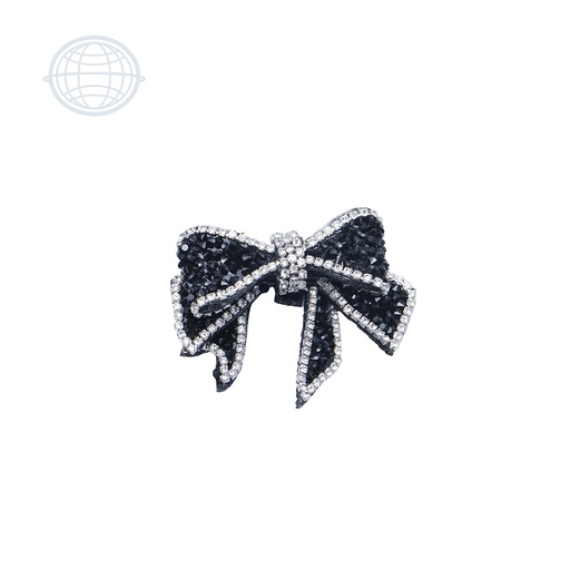 [C144] Moño Mini Negro