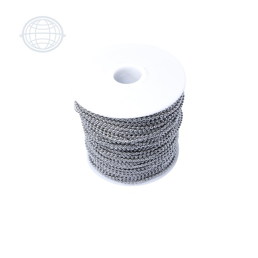 [CADE24AI-NI-SM] Cadena de Bolita 2.4mm Inoxidable