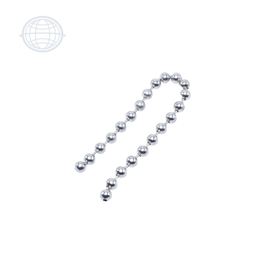 [CADE60-NI-SM] Cadena de Bolita 6mm
