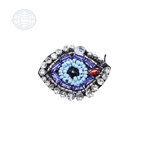 [C255] Ojo Turco Chico Azul