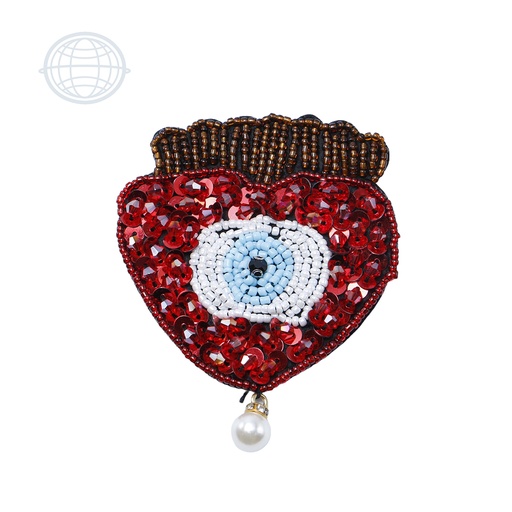 [J257] Corazón Con Perla