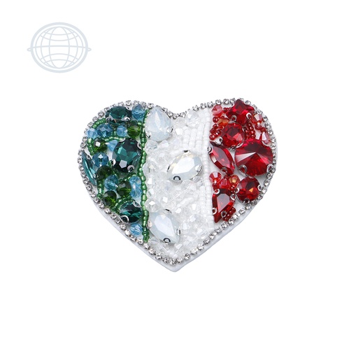[J298] Corazón Tricolor 