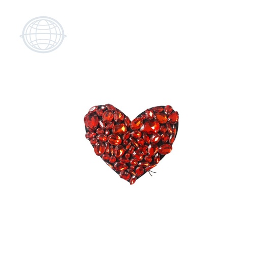 [C302] Corazón Grande Rojo 