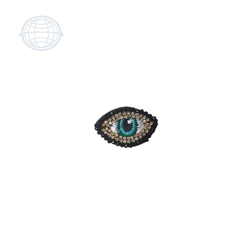 [J338] Ojo Tejido Verde