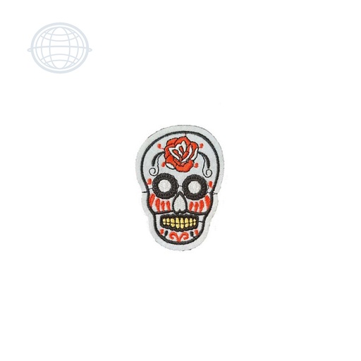 [J344] Calavera Chic Blanca