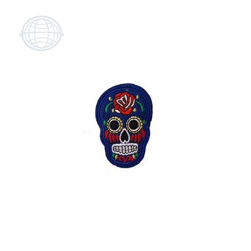 [J345] Calavera Chica Azul