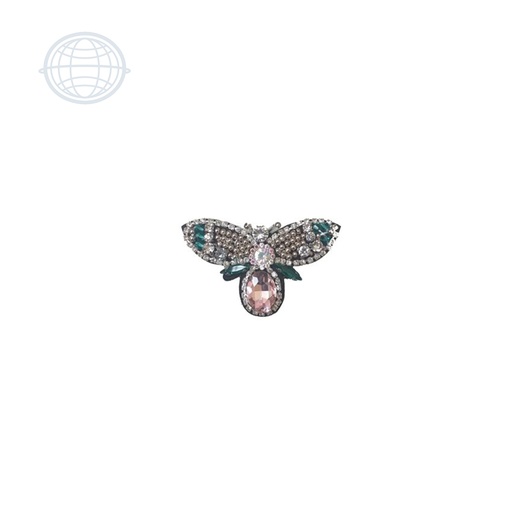 [J351] Avispa con Piedra Rosa 
