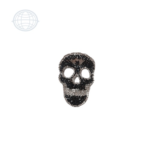 [J375] Calavera con Piedra Negra