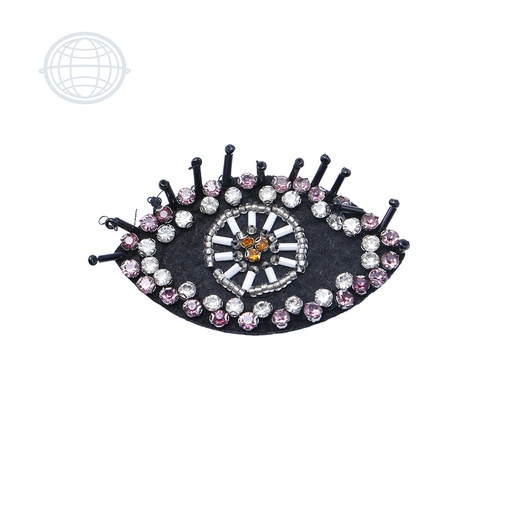 [J401] Ojo Lila con Verde