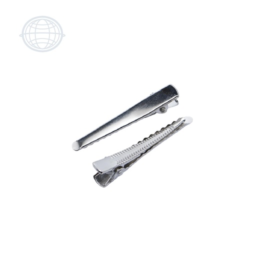 [AC5013-NI-SM] Pinza para Cabello Pico de Garza Plana 6cm 