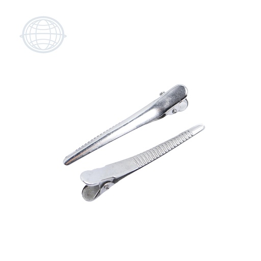 [AC5046-NI-SM] Pinza para Cabello Pico de Garza Curva 6cm