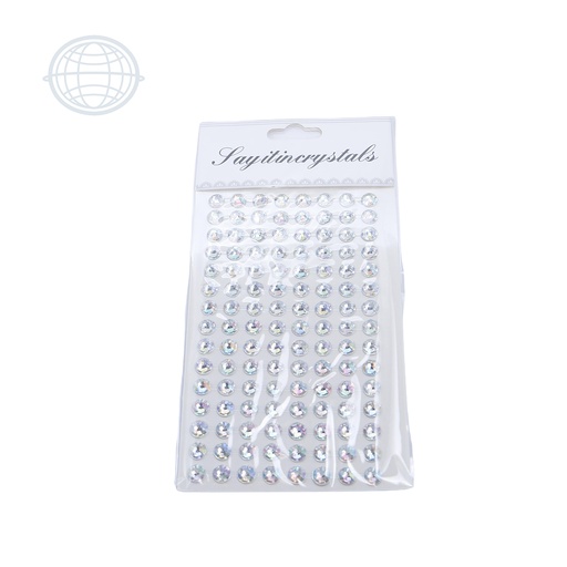 [PEG0003-SU-SM] Sticker Piedra Redonda 8mm Boreal (12 planillas)