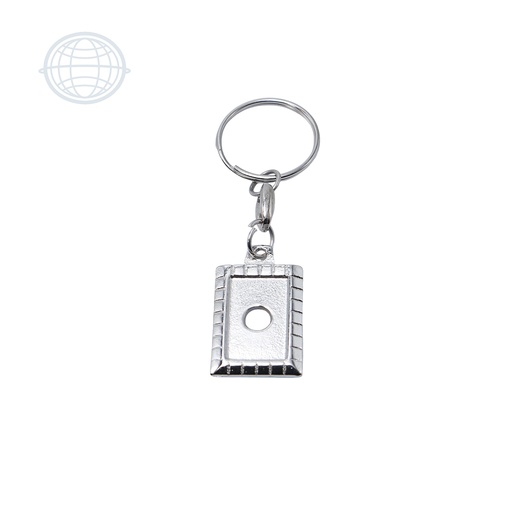 [LL602-NI-SM] Llavero Rectangular #602