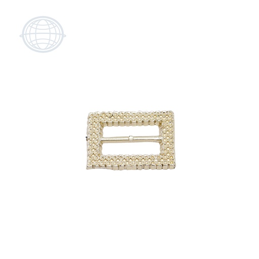 [RECTA1P-LA-SM] Hebilla Plástico Rectangular Grabada