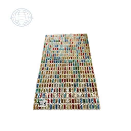 [P451] Planilla Planchable Cristal 40x24cm #451
