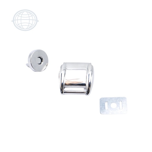 [BI009-NI-SM] Broche Imán 18mm para Cinta