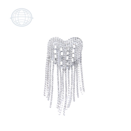 [XLY03] Corazón Chico Plata con Fleco