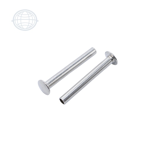 [187X25-NI-SM] Remache Semi Tubular 187x25