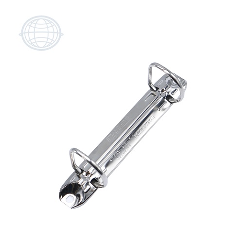 [123D25-NI-SM] Herraje Dos Argollas 25mm "D" de 123mm