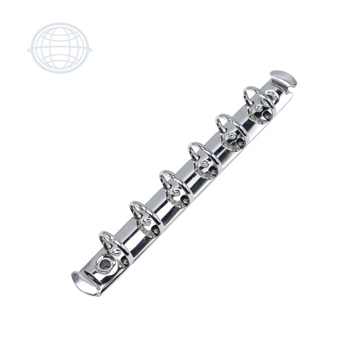 [LIFAX13-NI-SM] Herraje 13cm Con 6 Argollas 12mm 
