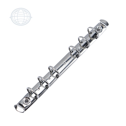 [LIFAX15-NI-SM] Herraje 15.8cm Con 6 Argollas 12mm 