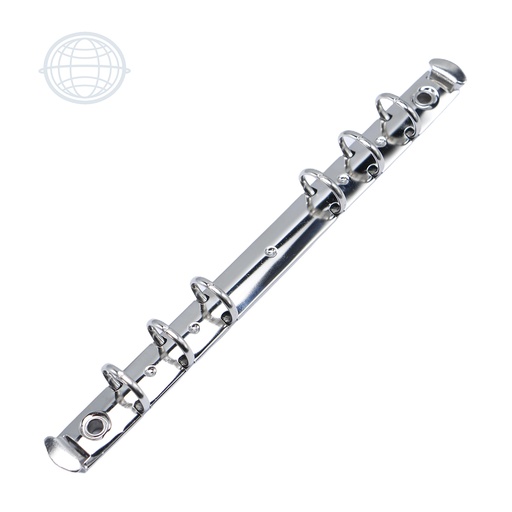 [LIFAX1712-NI-SM] Herraje 17.1cm Con 6 Argollas 12mm 