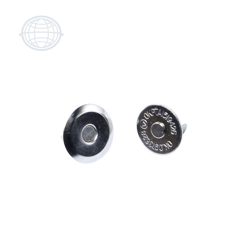 [BI003-NI-SH] Broche Imán Fino Chico 14mm