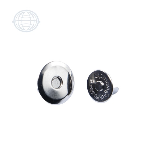 [BI004-NI-SM] Broche Imán Fino Grande 18mm