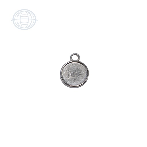 [PL082-NI-SM] Placa Redonda Mini #082