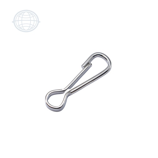 [MOSQU40-NI-RU] Mosquetón 40mm